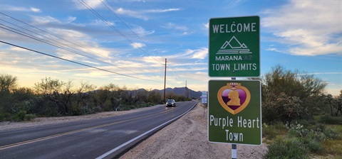 Marana recognizes Purple Heart Day