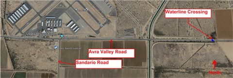 TRAFFIC ALERT: Avra Valley Waterline Road Crossing