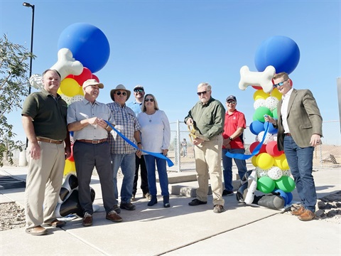 Marana Town Council cuts ribbon on brand-new dog park