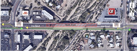 TRAFFIC ALERT: Ina Road Bridge Repair