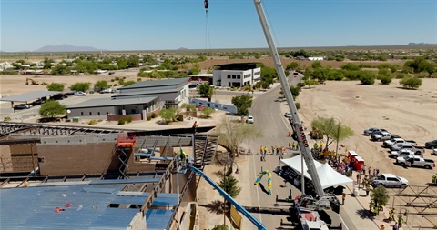 Milestone in Community & Aquatic Center Construction