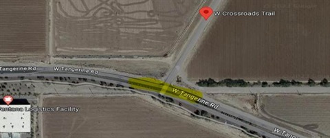 TRAFFIC ALERT: Tangerine/Crossroads Trail Intersection Improvements