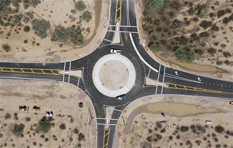 Twin Peaks & Sandario Roundabout wins Project of the Year under $5M