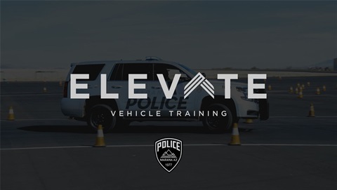 Pursuit drivers training with Marana Police Department