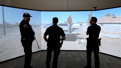 Virtual training for MPD officers