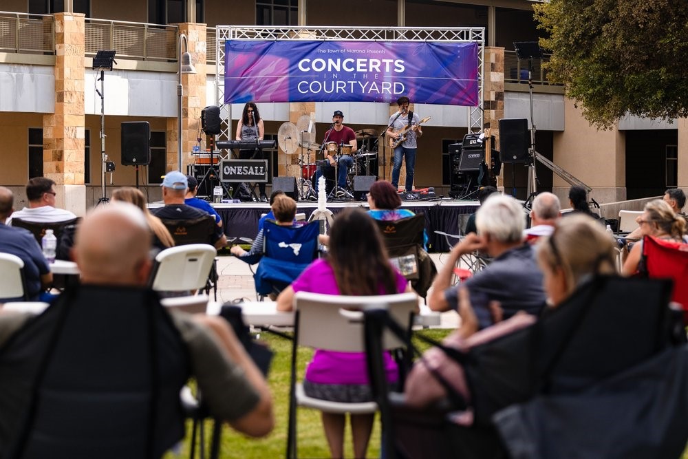 Dinner & a Show in Downtown Marana - Onesall Band, May 18, 2023; Photo Credit: JD Fitzgerald Photography