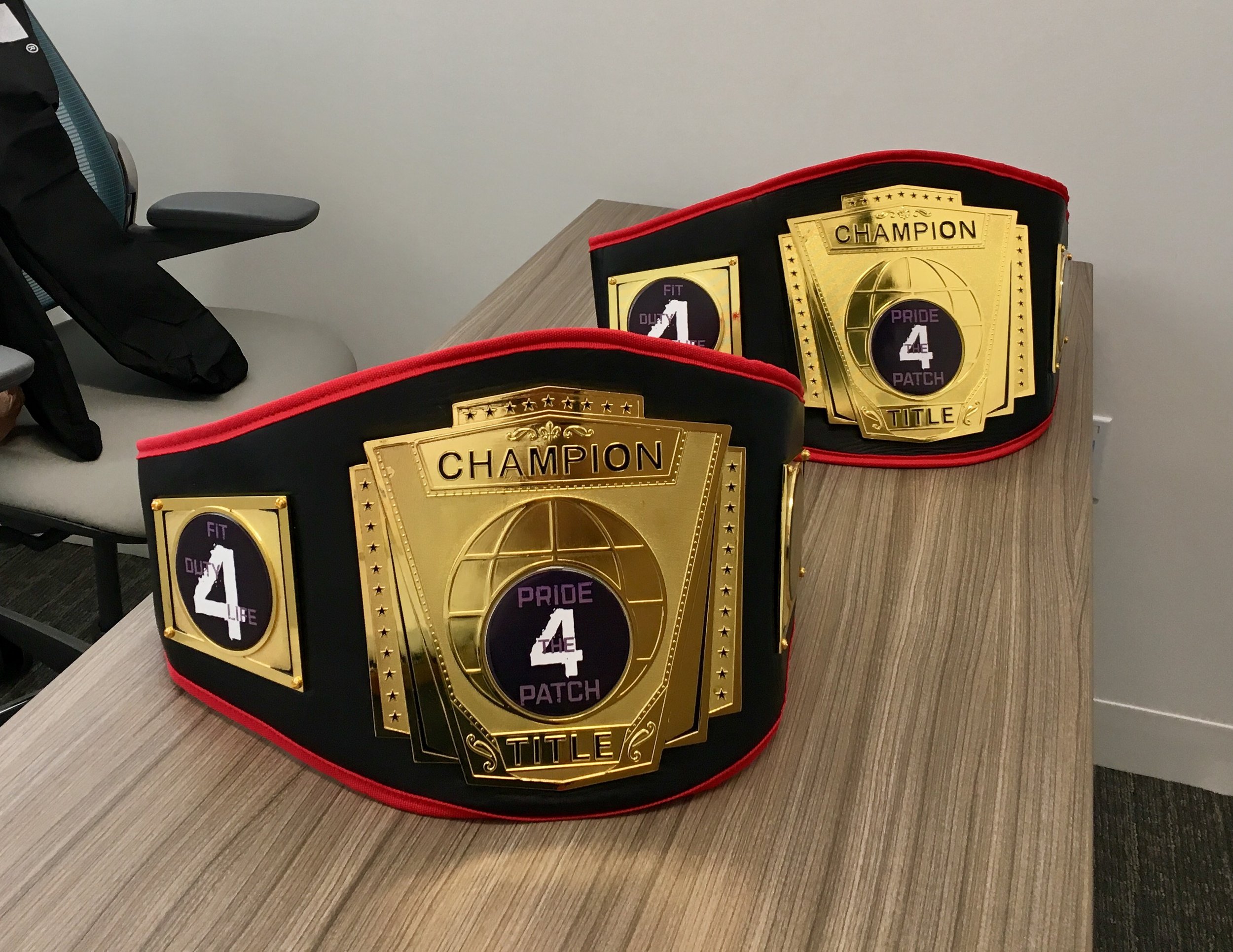 Champion belts