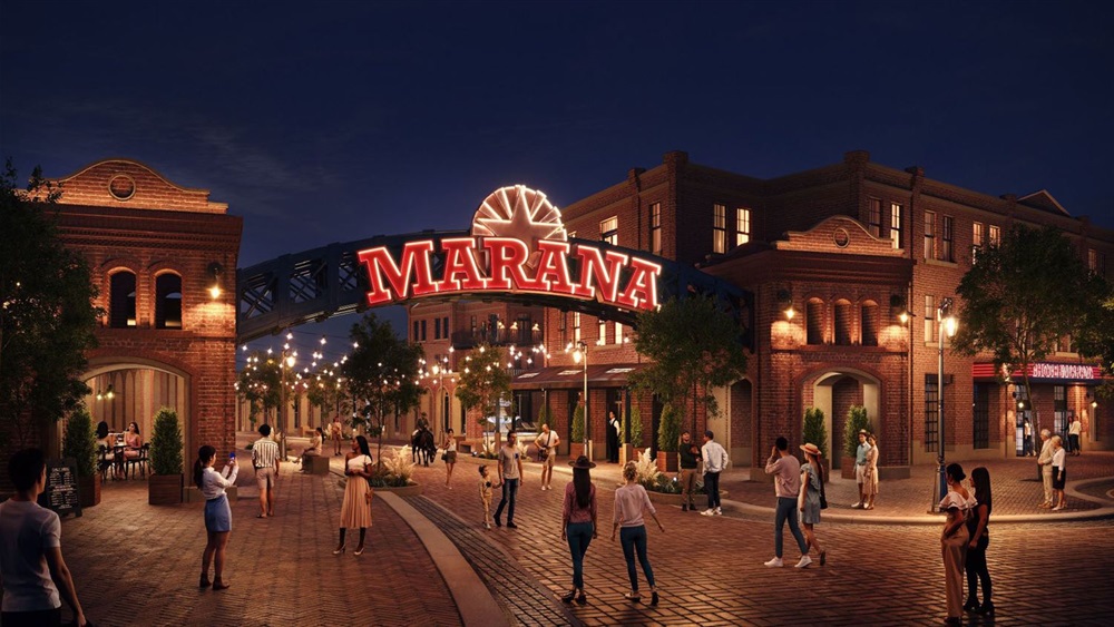 Downtown Marana early concept art